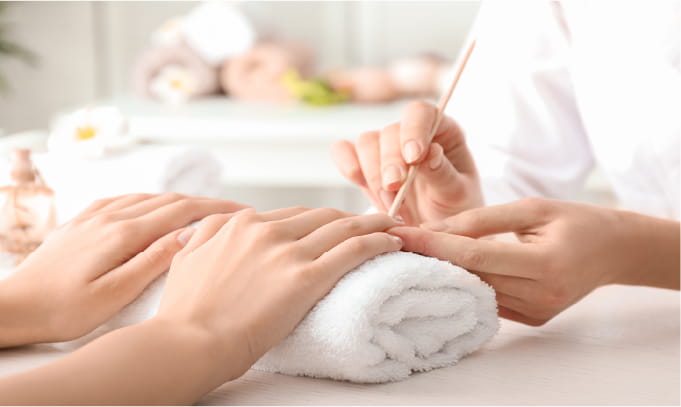 パーツケアのオプションメニューに